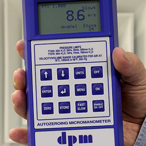 DPM TT 570 Micromanometer 1 Pascal Resolution